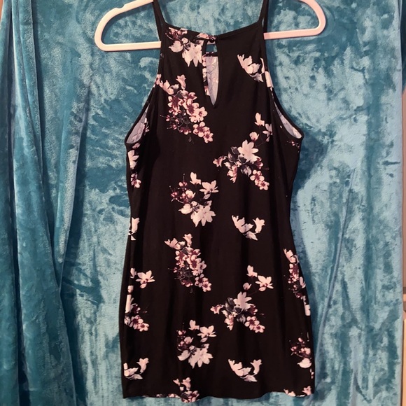 BUNDLE DISCOUNTS! Ladies Large Black Floral Ardene Dress - Picture 6 of 10